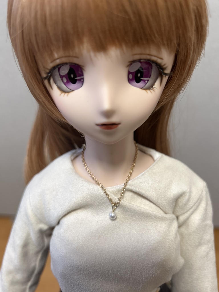 ささやかなドールネックレス