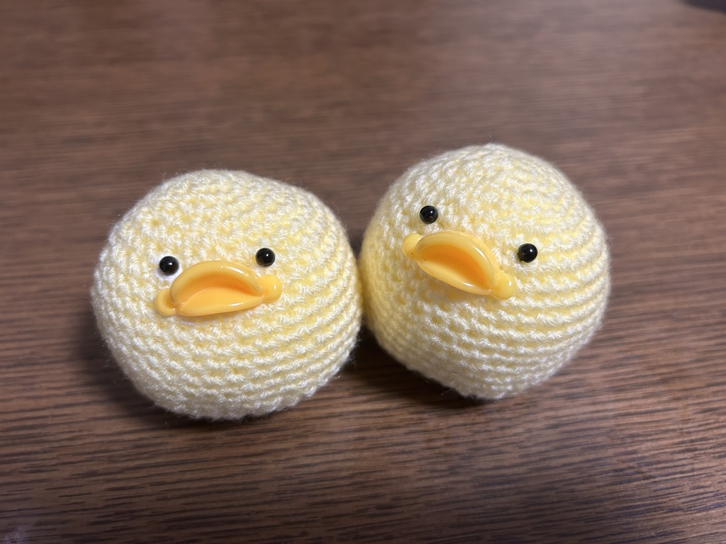 編みぐるみひよこ