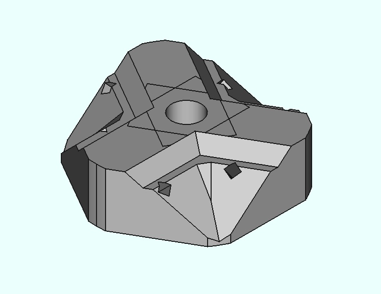 石膏ボード壁掛けアンカー 虫ピン式(STLデータ)