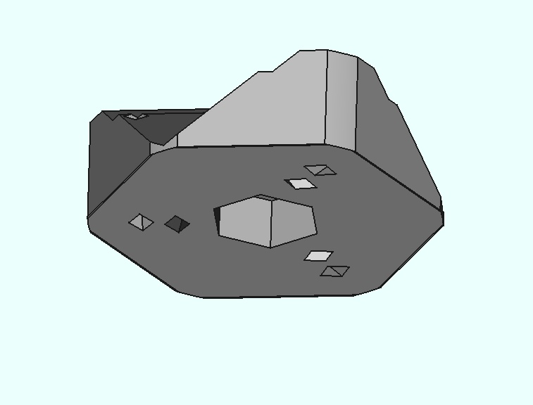 石膏ボード壁掛けアンカー 虫ピン式(STLデータ)