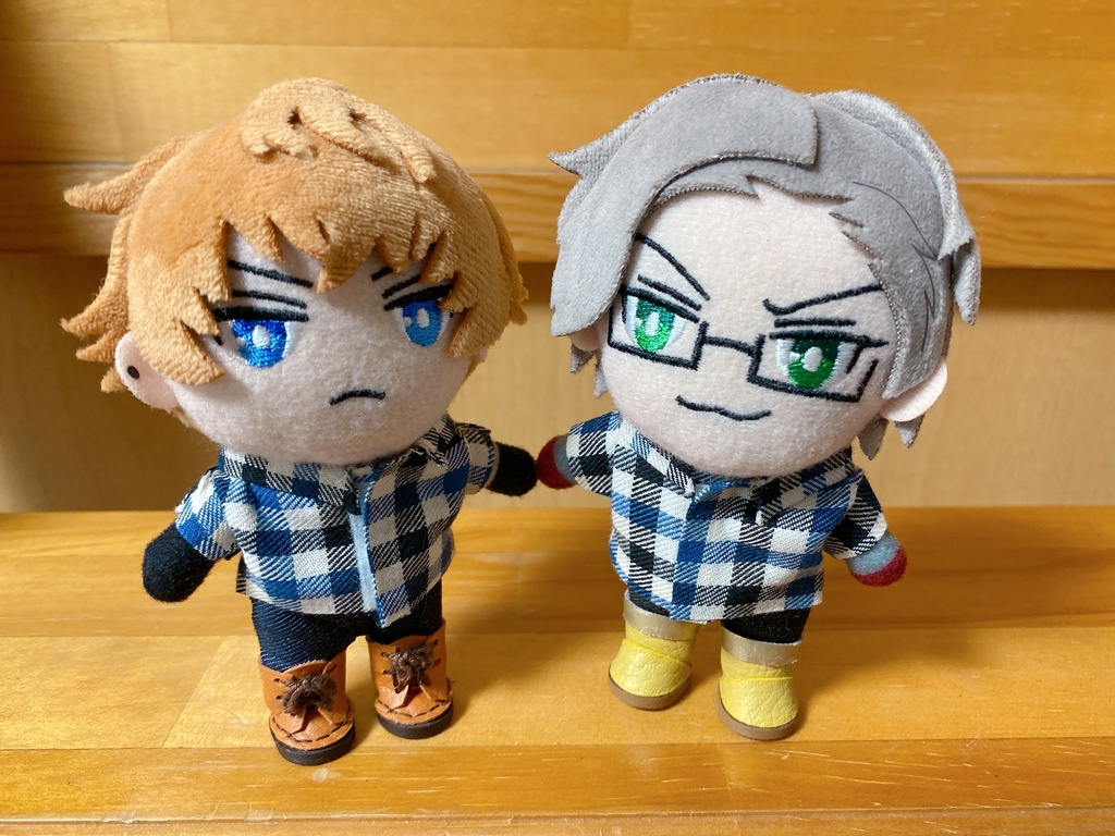 ぬいちゃんのシャツ(チェック)