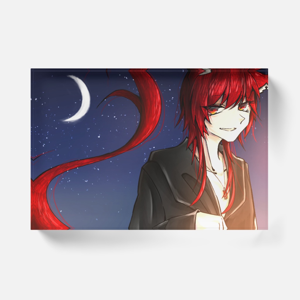 ハロウィンの夜 アクリルブロック