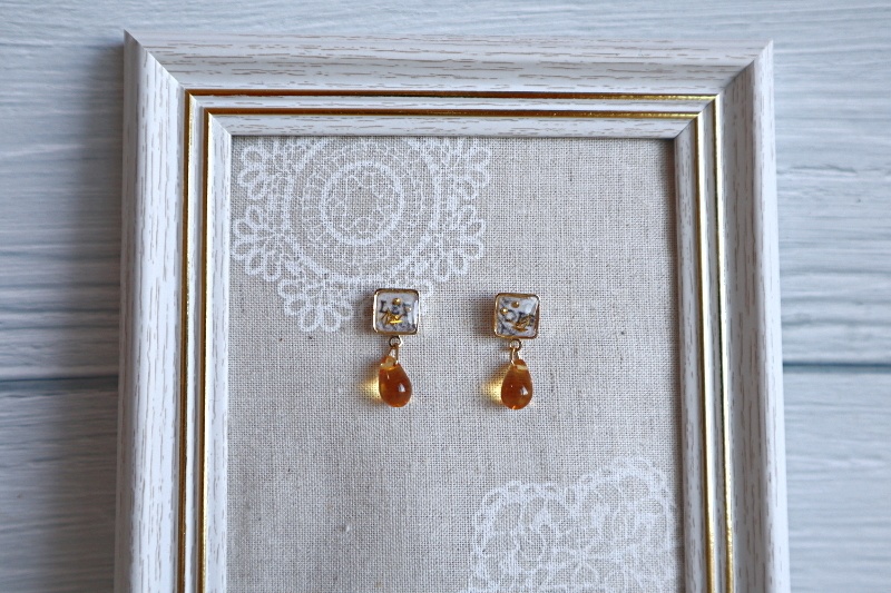 【陰キャラブコメ】大橋大河(だいだい)イメージイヤリング/ピアス