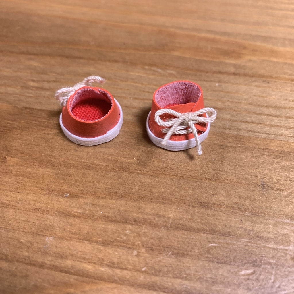 マスコット用の靴