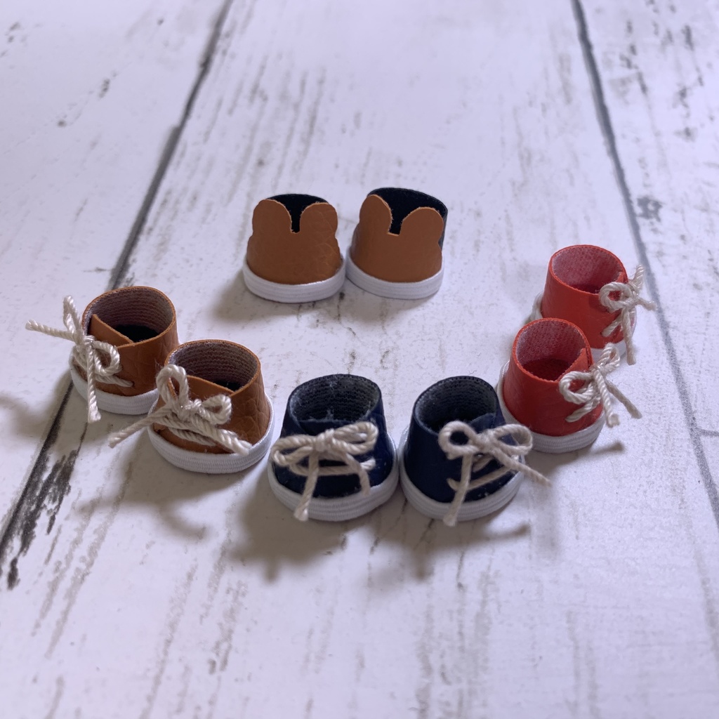 マスコット用の靴