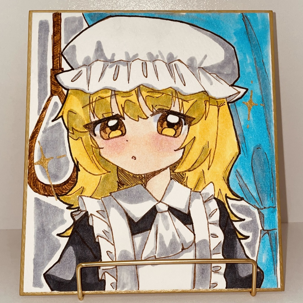 お掃除メイドちゃん色紙