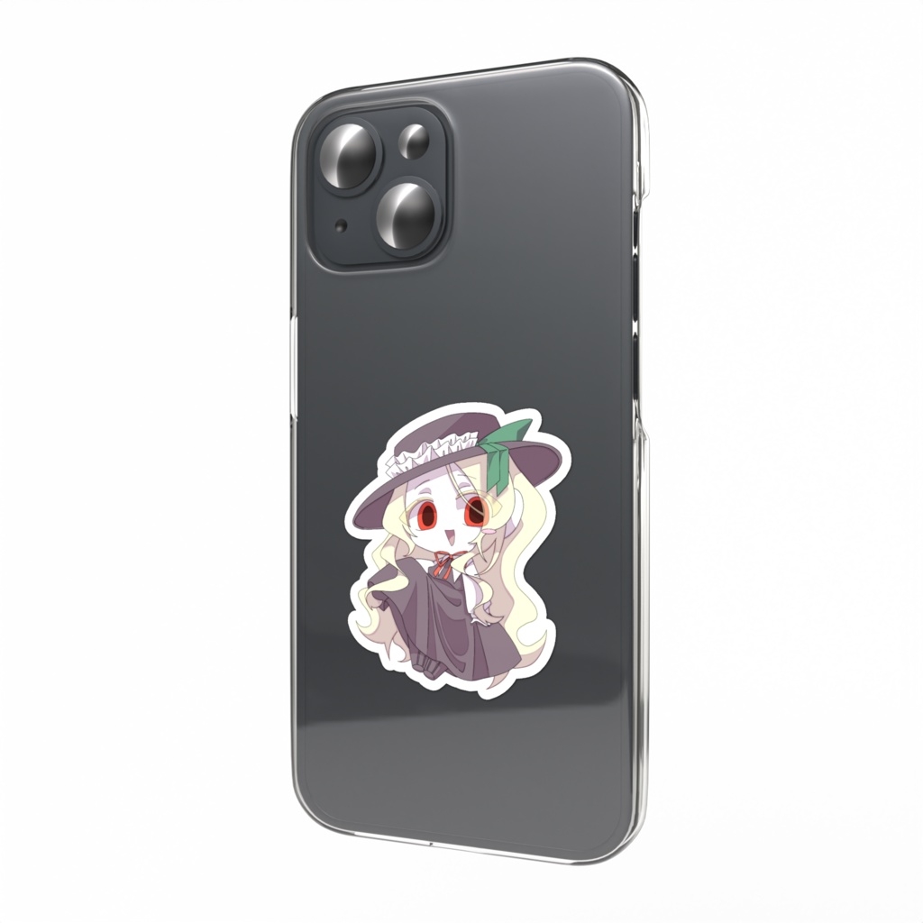 【蓬レ限定品】ジャケットのあの子スマホステッカー