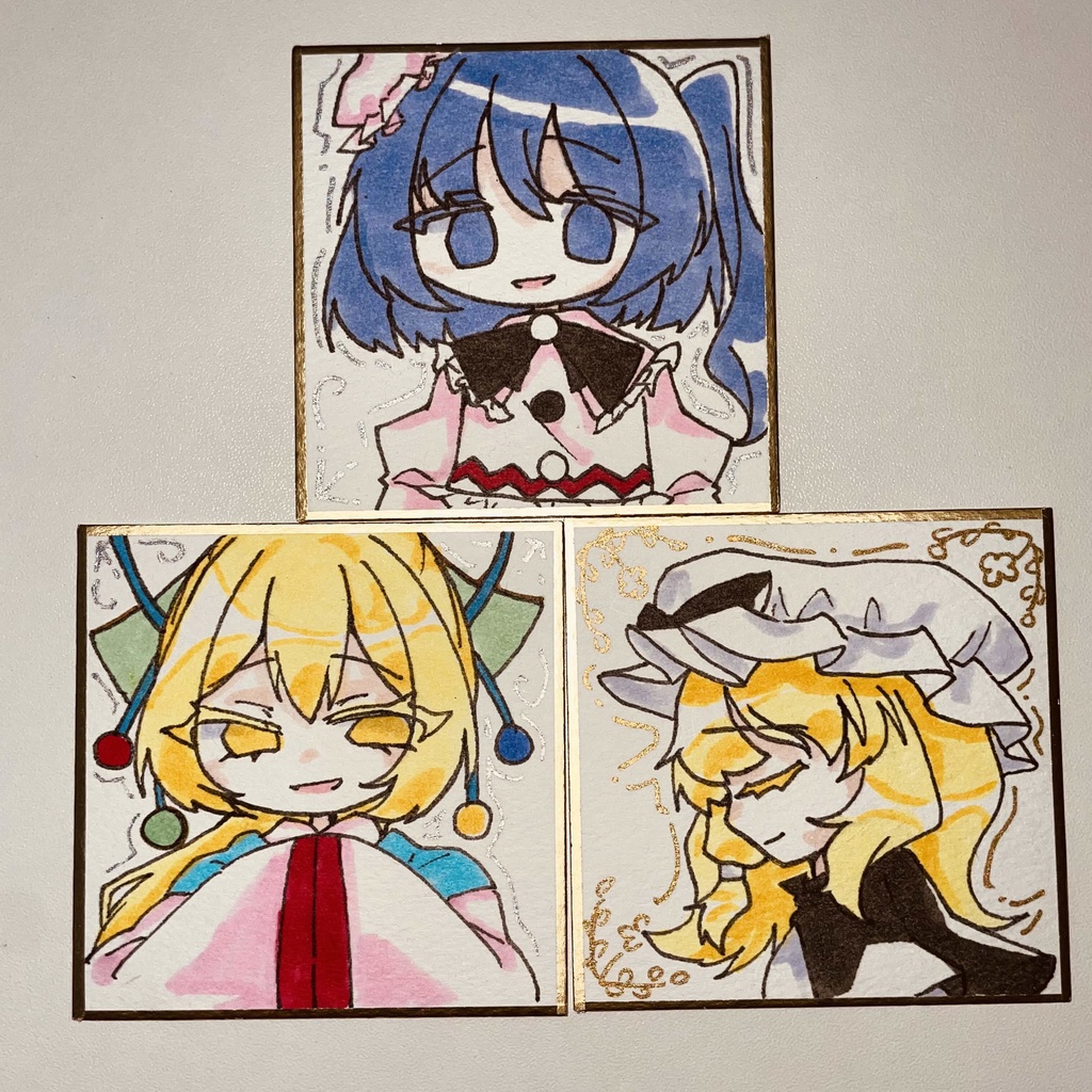 繪描的幻視板豆色紙セット