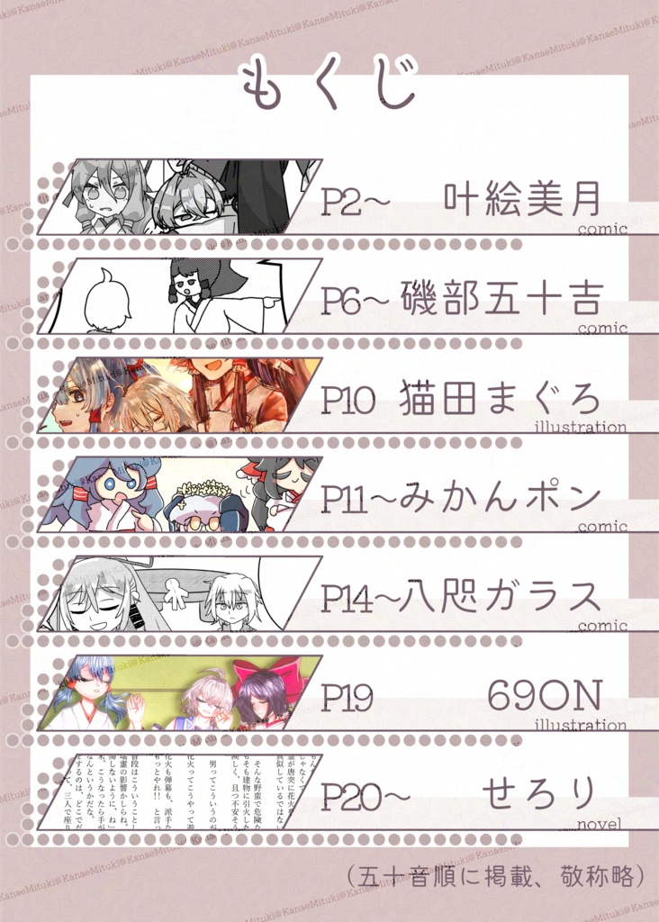 【紅楼夢21新刊】先代ちゃんと瑞霊ちゃんによるショタ森近育児幻覚合同誌