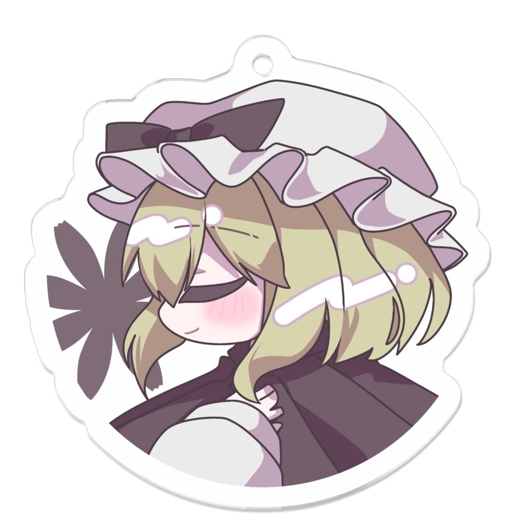 【蓬莱レーヴシルク限定出品】トップ絵の少女ちゃんアクリルキーホルダー