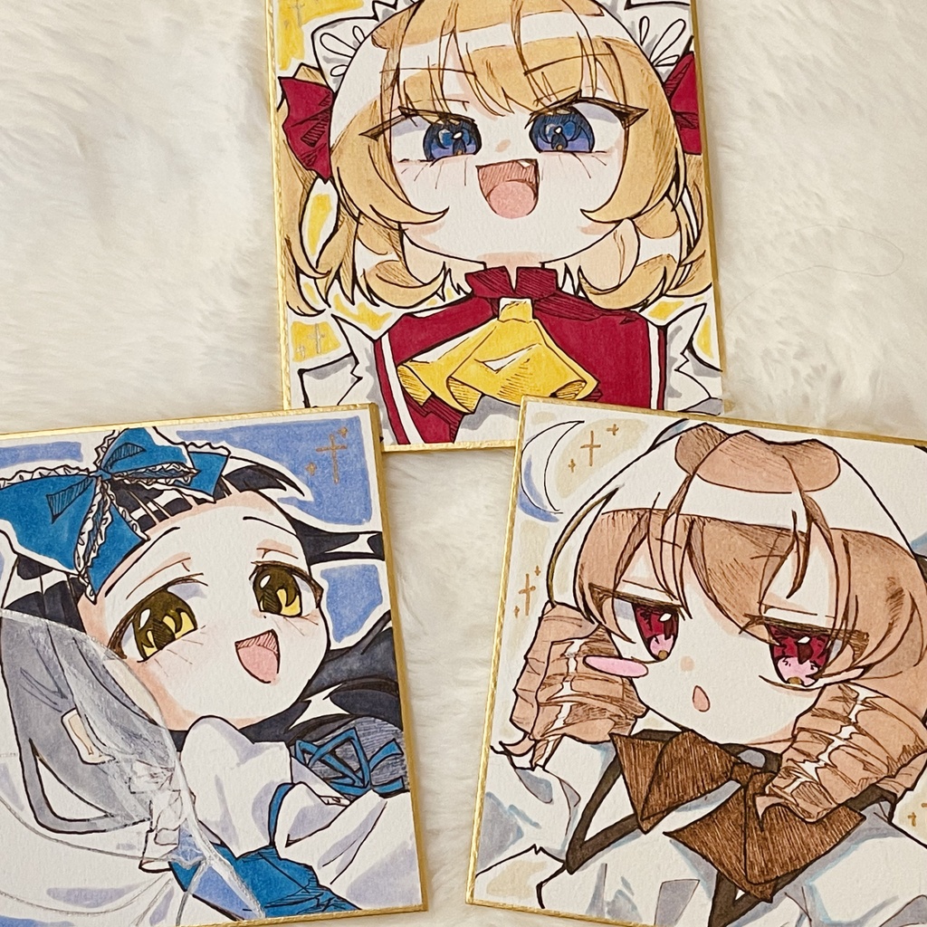 三月精色紙セット