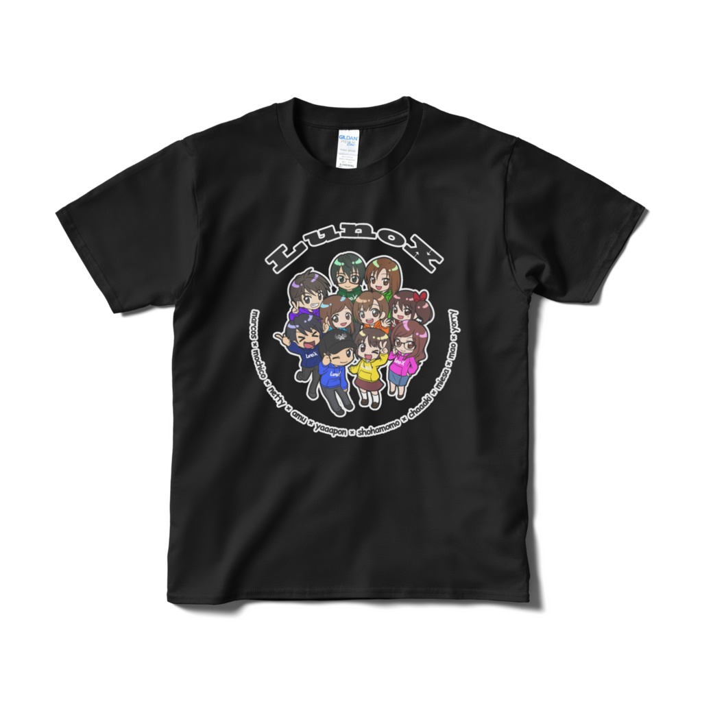 LunoX Tシャツ - ブラック