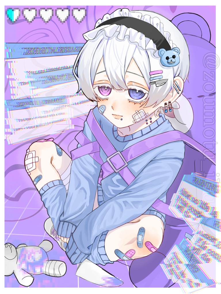 ポストカード クマくん
