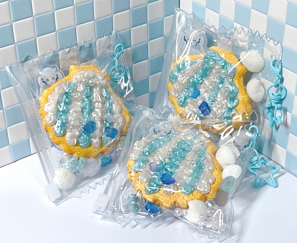 収益化記念🍪手作りフェイククッキー入りキャンディバック