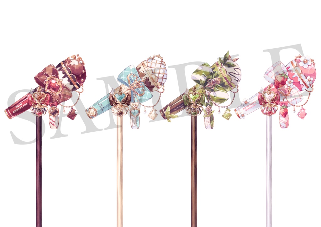 配信用チョコレートマイク素材【2/14 23:59まで】