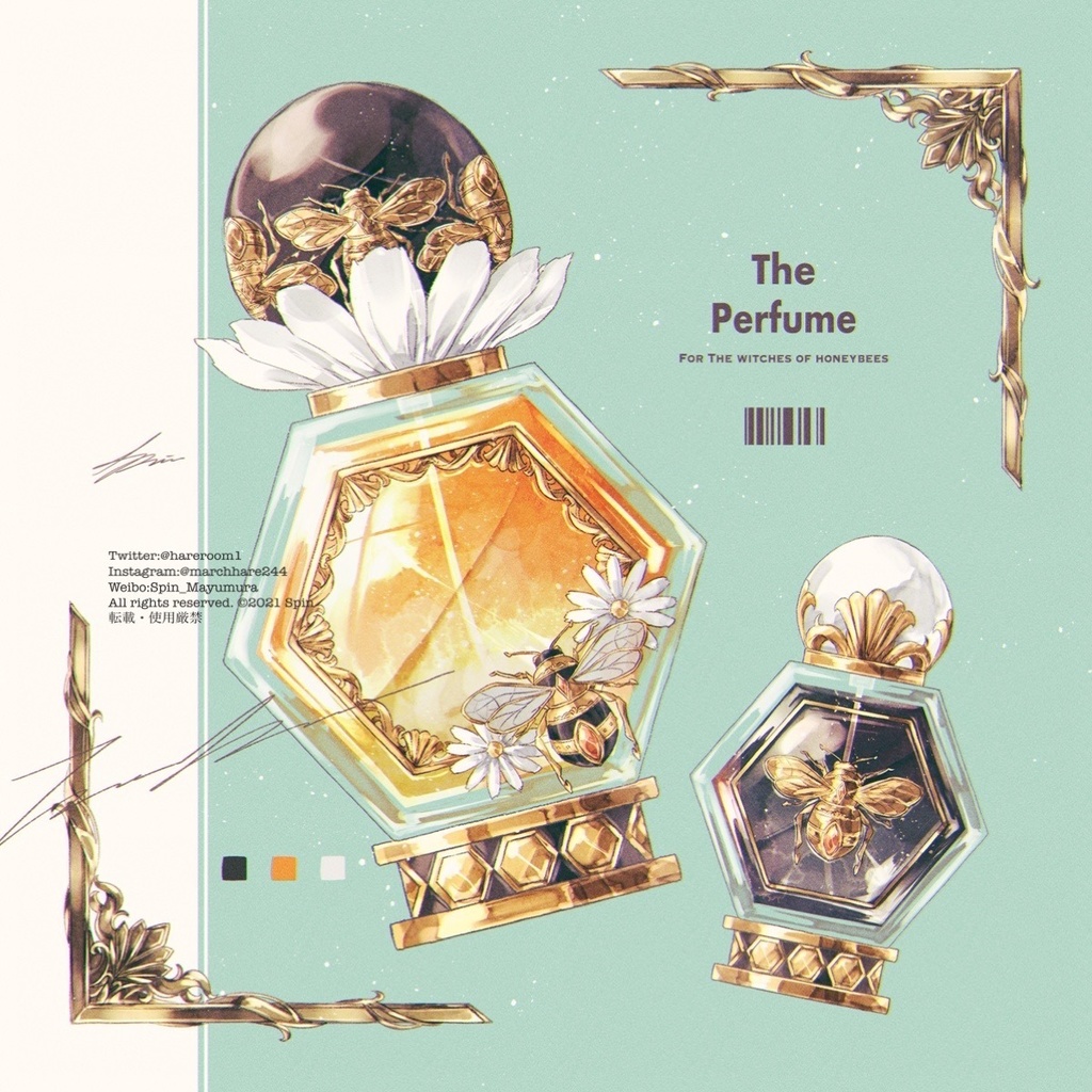 【¥600→¥500】アクキー/ ハニー・ビーの魔法使いのコスメ