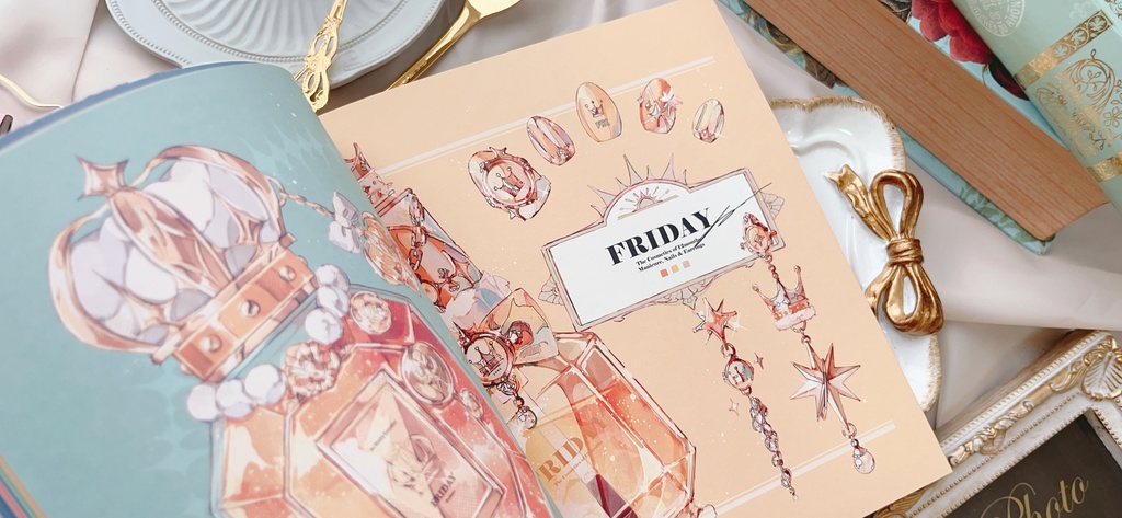 イラスト集「The Weekly Cosmetics」