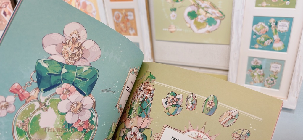 イラスト集「The Weekly Cosmetics」