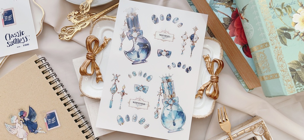 ハーフカットシールシート