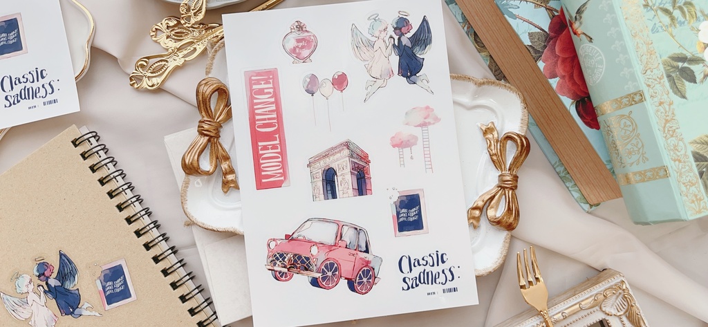 ハーフカットシールシート