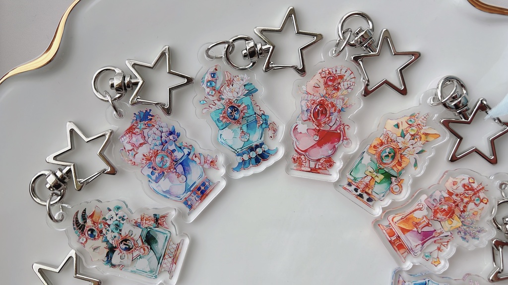 12星座の香水 アクキー