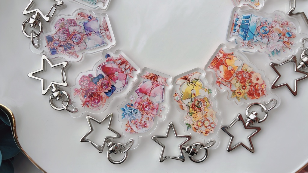 12星座の香水 アクキー