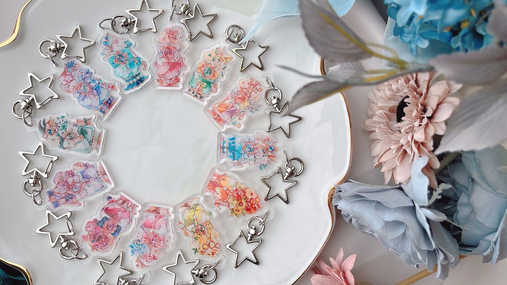 12星座の香水 アクキー