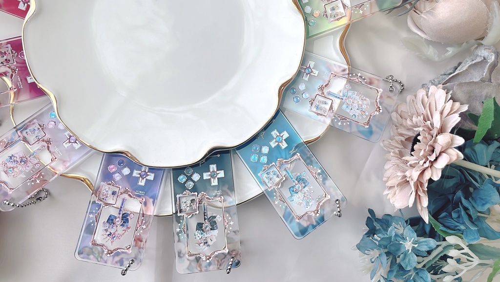 【4月下旬発送】12星座の魔法使い ゲーム機風アクリルキーホルダー