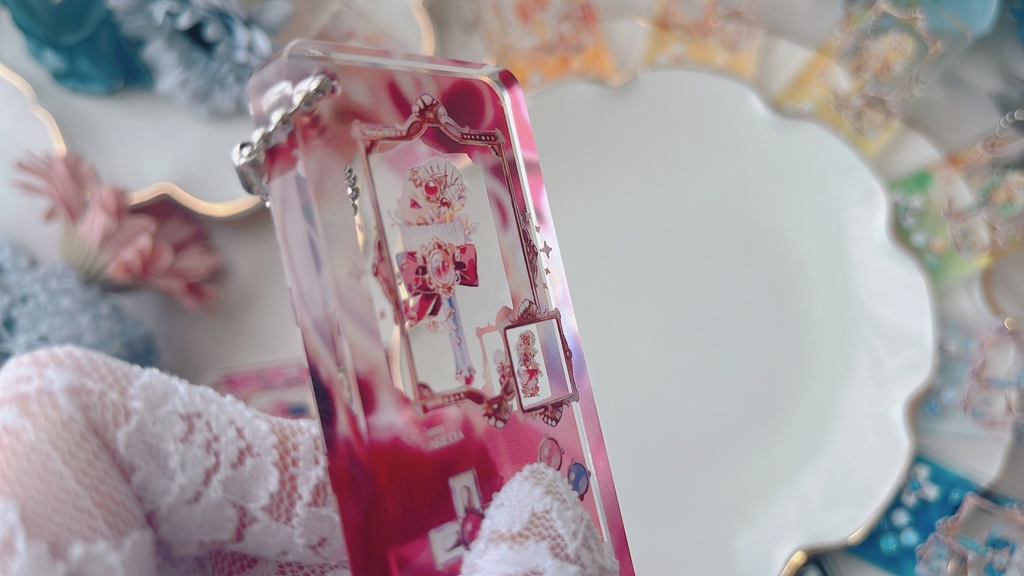 【4月下旬発送】12星座の魔法使い ゲーム機風アクリルキーホルダー