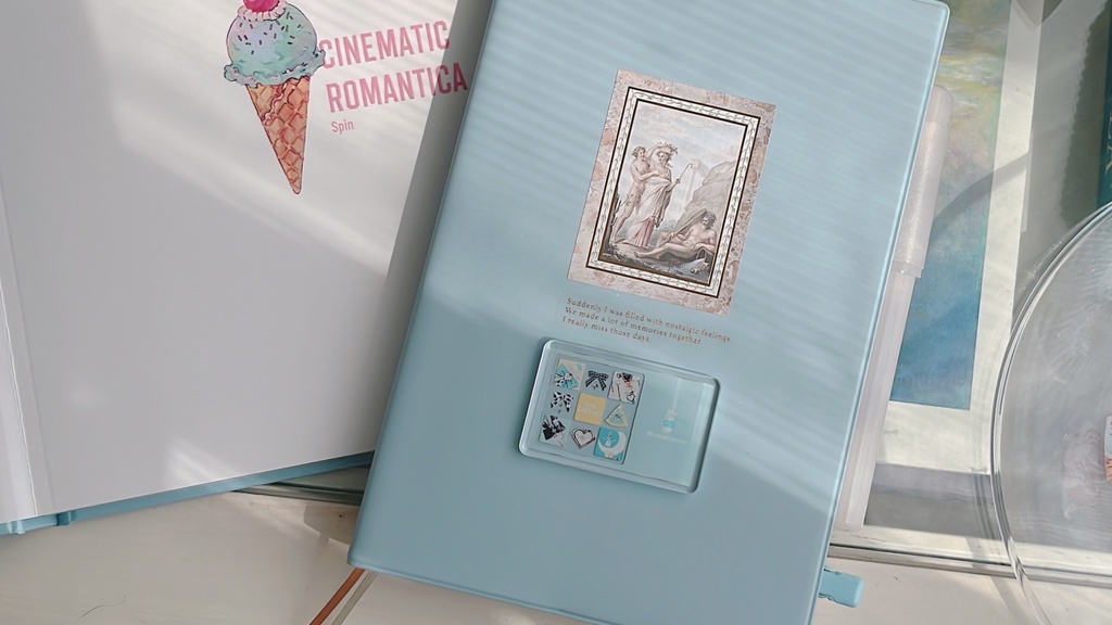 キュートなワンドのアクリルステッカー