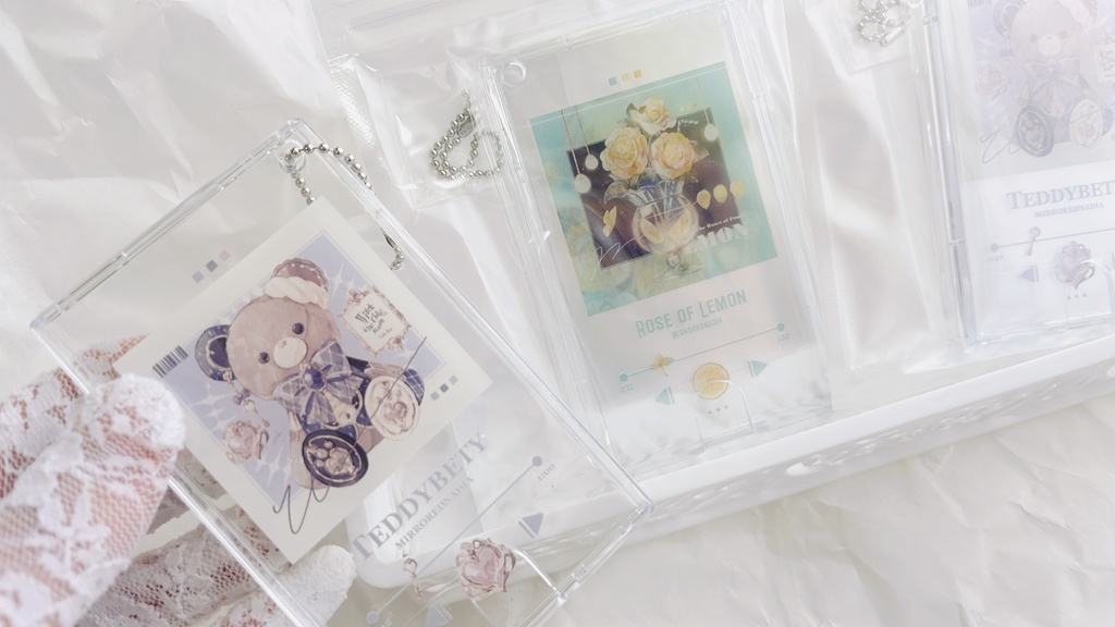 クリアパスケース（2種）