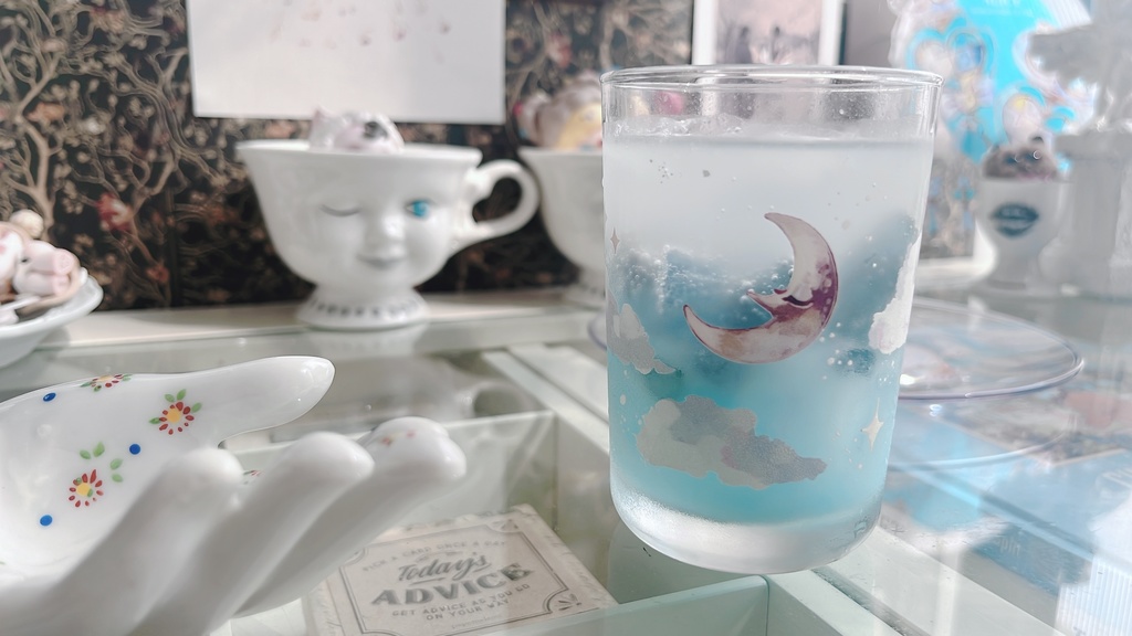 【自宅発送】お空が作れるグラスコップ