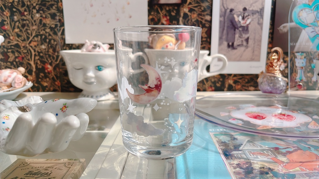 【自宅発送】お空が作れるグラスコップ