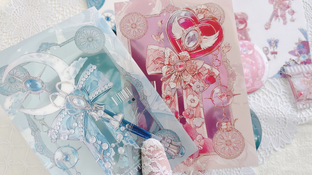 クリアポストカード2枚セット