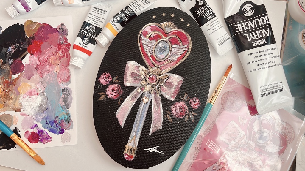 【自宅発送】原画/ フランラスの杖