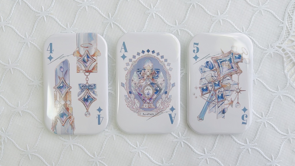 【6月上旬頃より発送】長方形缶バッジ3個セット