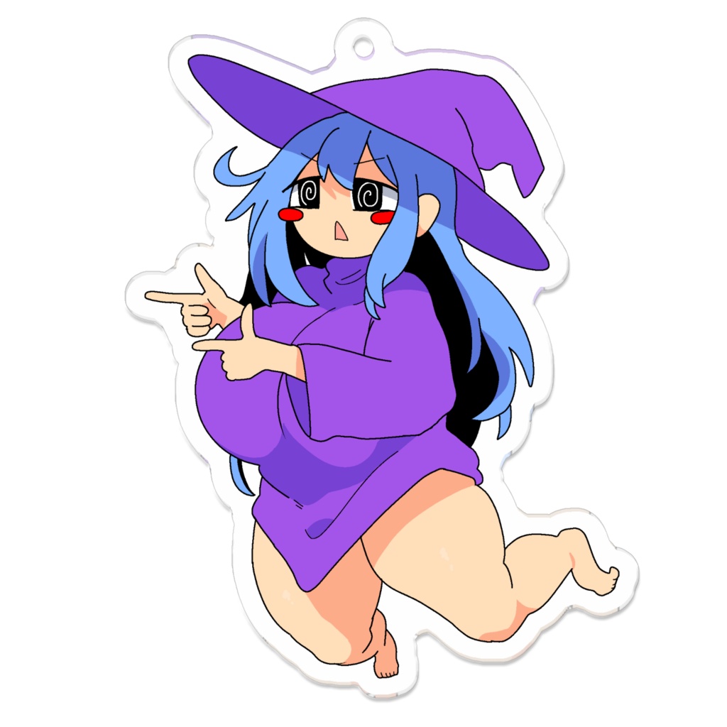 アクリルキーホルダー (こいつちゃん)