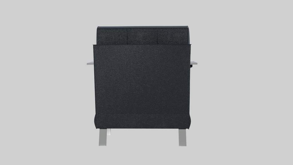 【CG Asset】レザーチェア ラウンジチェア