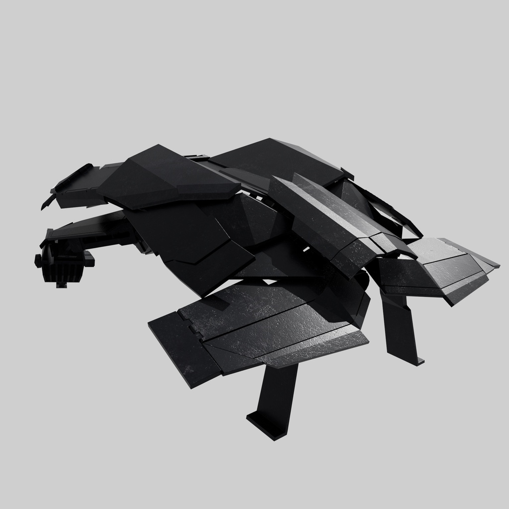 【CG Asset】batman batwing バットウィング