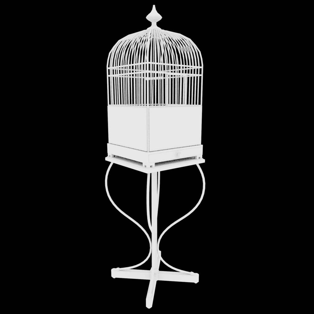 【CG Asset】birdcage 鳥籠