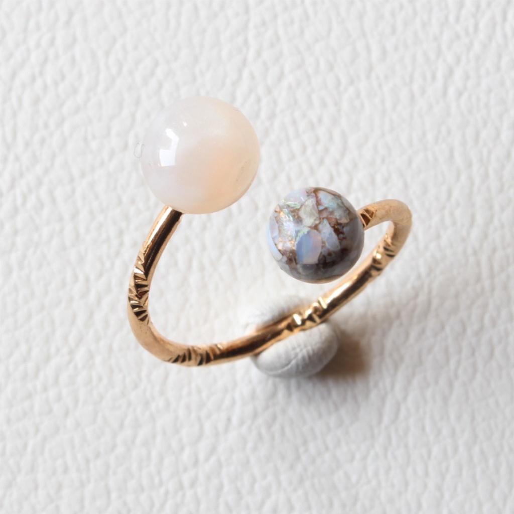 刀剣 天然石リング