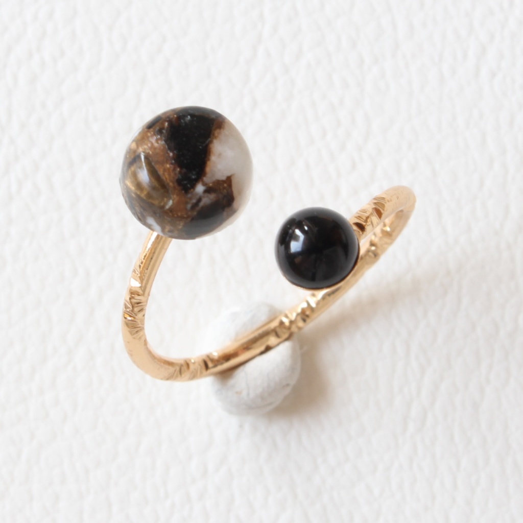 刀剣 天然石リング