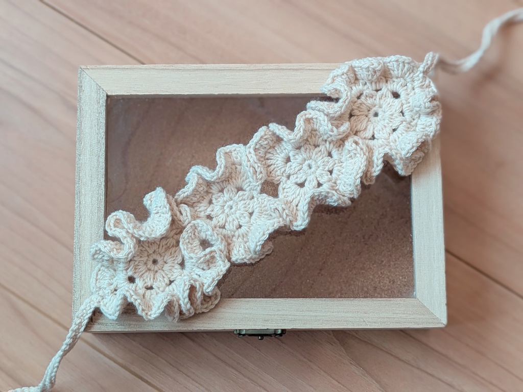 〚にじぬい〛ヘッドドレス　バニラ