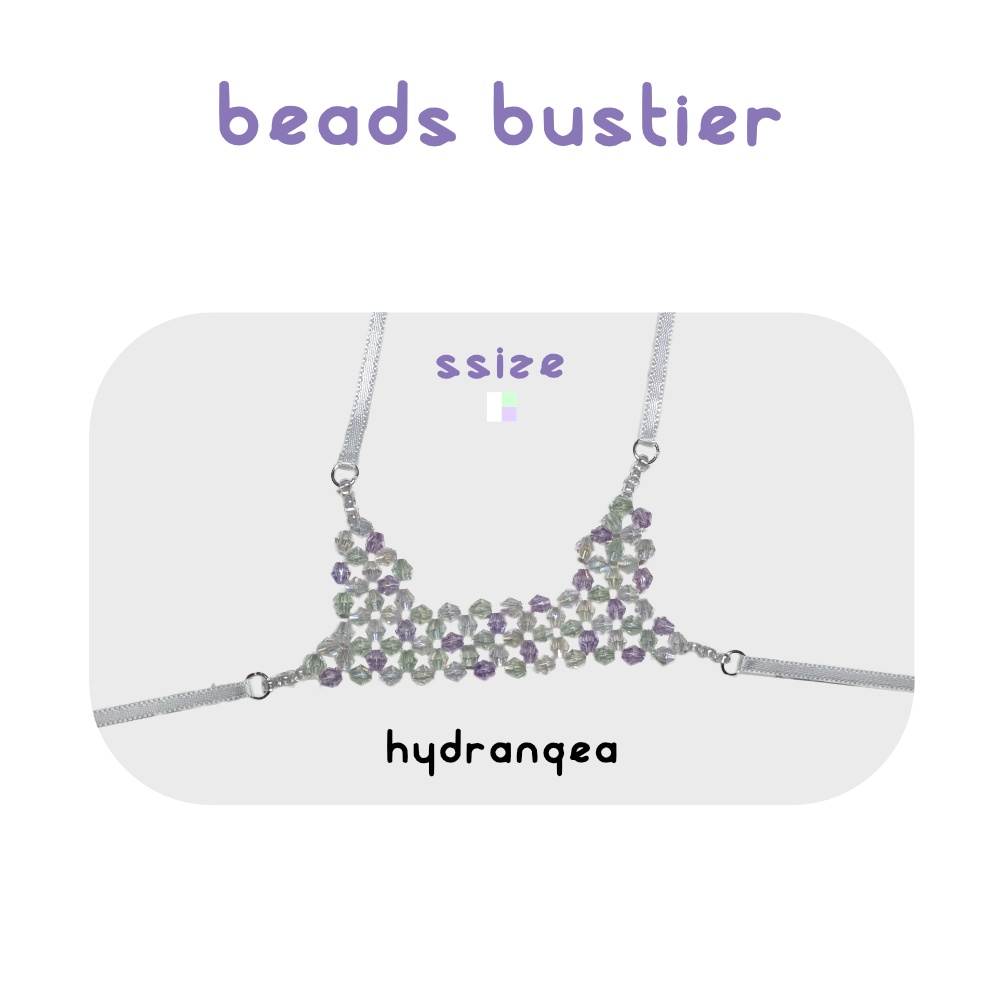 Beads bustier【Ssize】