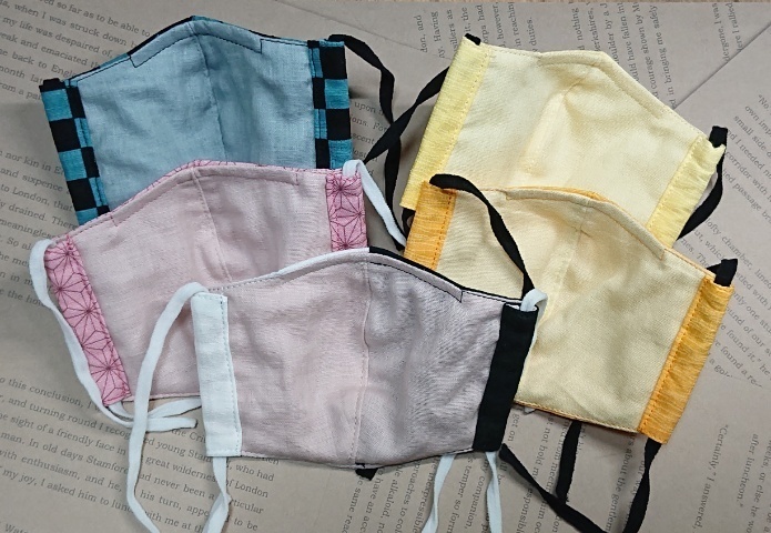 鬼滅の刃イメージ立体マスク*カナヲ*送料込