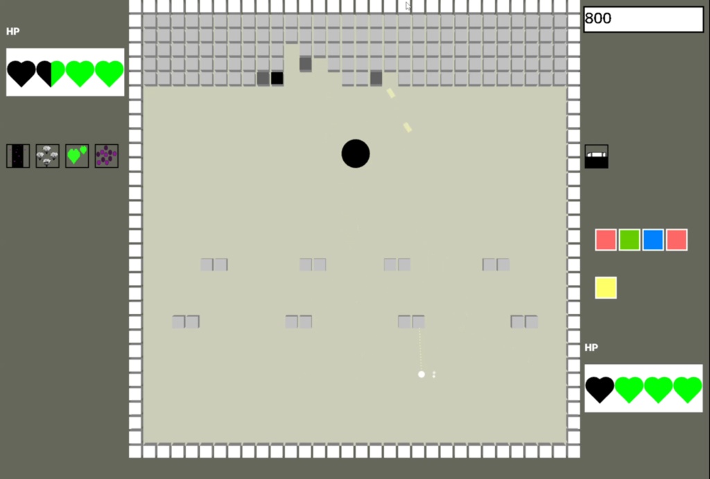 2人で遊ぶシューティングゲーム