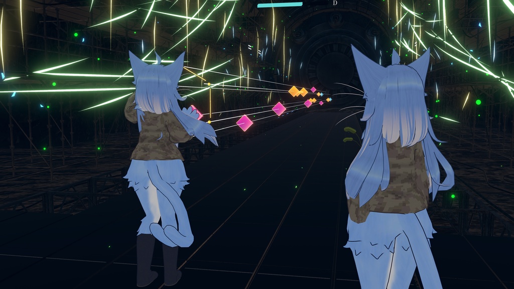 【VRCアバター】おまねこ