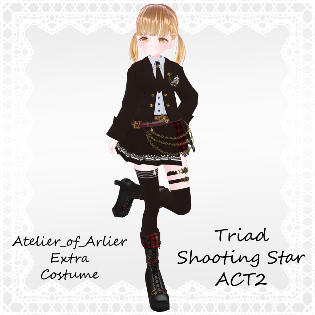 オリジナル3Dモデル「トラグルス」