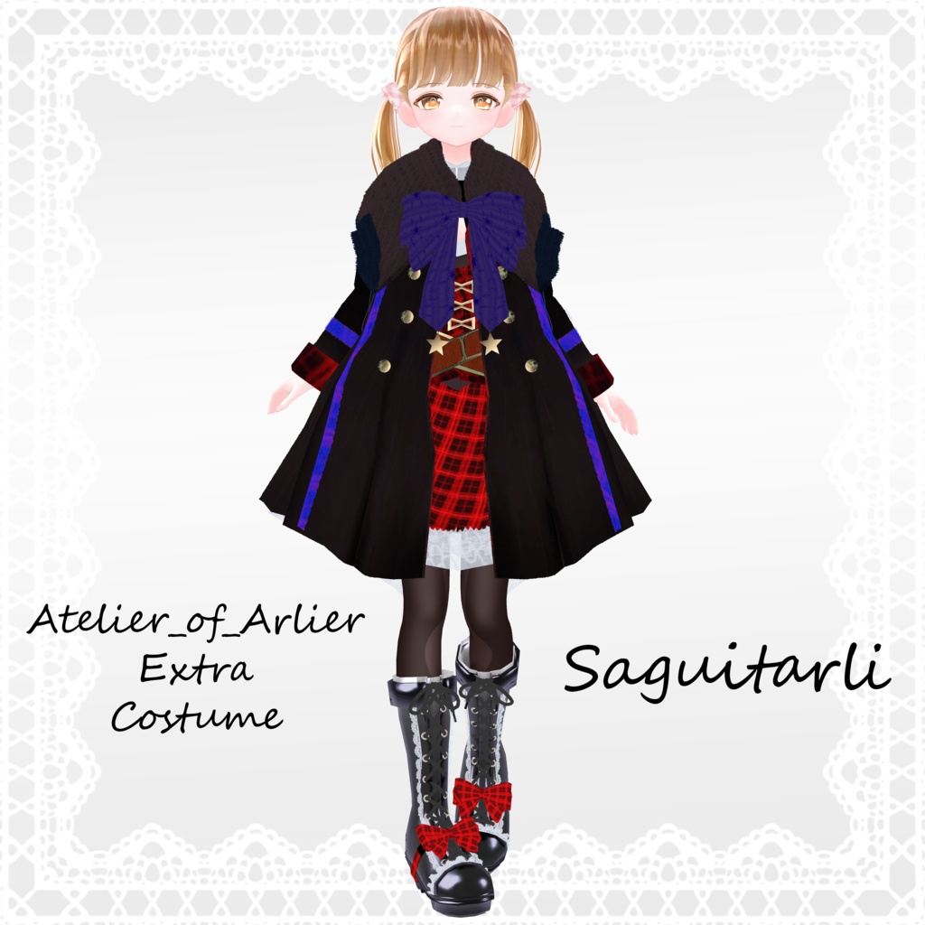 オリジナル3Dモデル「トラグルス」