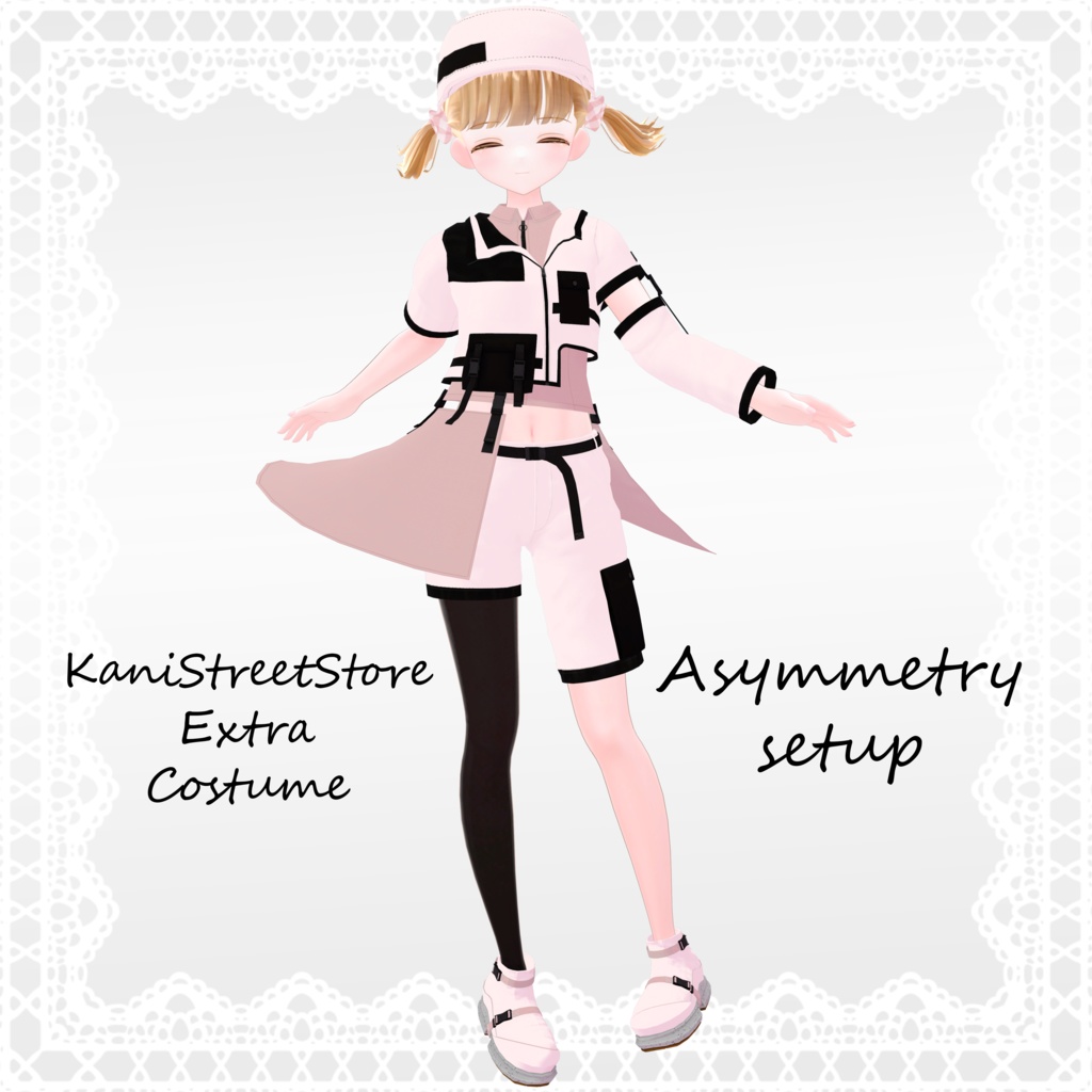 オリジナル3Dモデル「トラグルス」